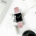 thumbnail image 7 of LGSY Resin Apple Watch Band for iWatch Series 8 7 6 5 4 3 2 1 SE 38mm 40mm 41mm Women men Strap Bracelet, 7 of 7