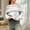 White, variant on Beach Cover up for Women Off Shoulder Long Sleeve Knit Sweater Slimming Solid Color Pullover Fall Winter