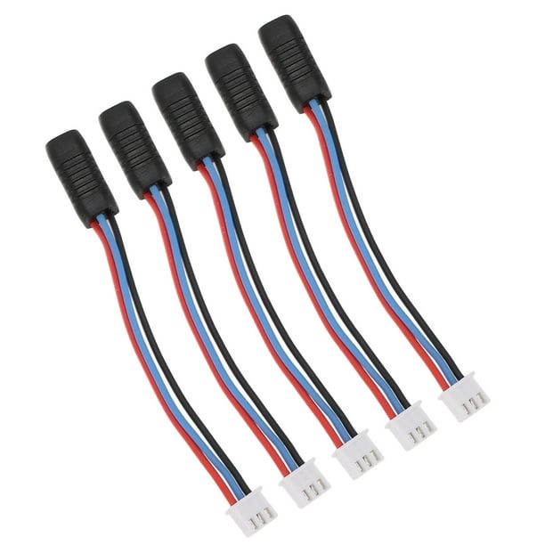 Cable De Extensión De Batería Para Orugas RC, PH2.0 3P Cable Adaptador De Batería Para Orugas RC Conexión Estable PC De Cobre Hembra A Macho Para Reparación