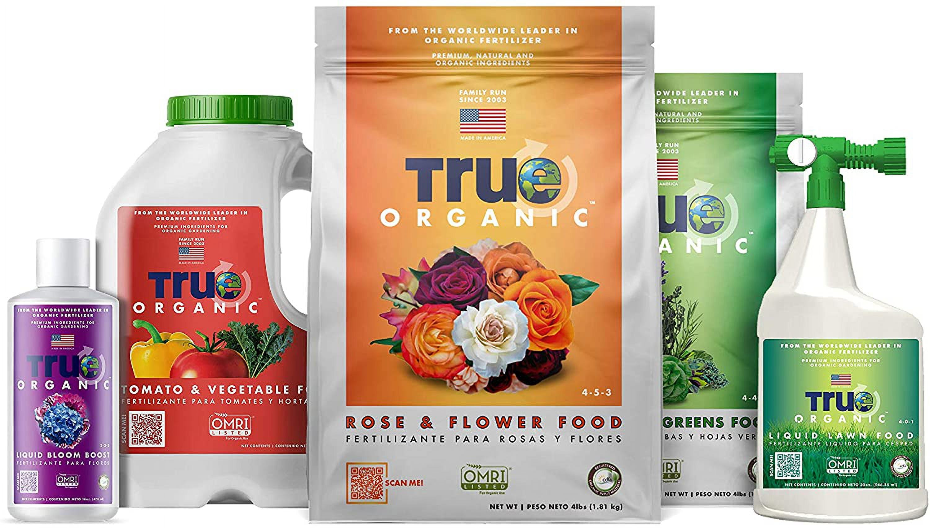 True Organic Rose & Flower Dry Plant Food, 4lbs