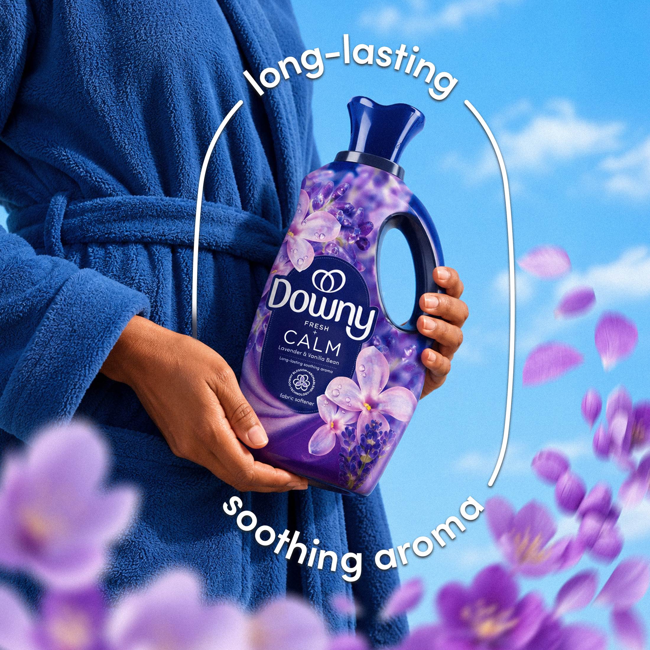 Downy Calm Liquid Fabric Softener, Lavender & Vanilla, 93 fl oz photo 5