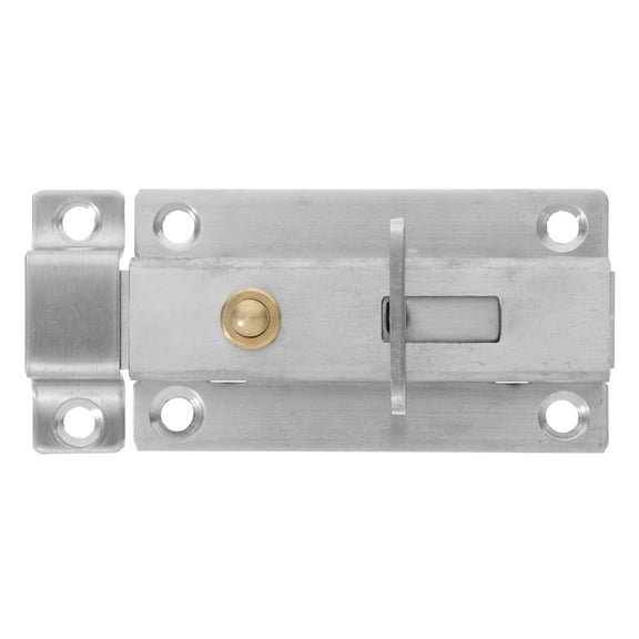 OFFIGAM Stainless Steel Bathroom Latch Commercial Door Lock Heavy Duty Security