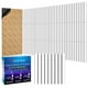 thumbnail image 1 of Paneles de pared insonorizados BSHEAD, paquete de 8, 40 x 40 x 1,1 cm, 0,9 kg/m³, 1 of 6
