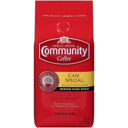 Dubarry Coffee - Community® Coffee Café Special® Medium-Dark Roast Ground Coffee 12 oz. Bag