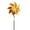 yellow, variant on Reflective Bird Deterrent Pinwheels for Yard and Garden Decor, Extra Sparkly Wind Spinners to Scare Birds Away from Patio Farm Orchard, Effective Woodpecker Repellent and Scaring Device