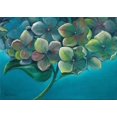 thumbnail image 2 of Withaar, Rian 32x24 White Modern Wood Framed Museum Art Print Titled - HYDRANGEA I, 2 of 4