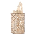 thumbnail image 1 of 1PC DIY Wooden Hollow Hexagonal Wedding Cards Signin Box Wedding Use Box, 1 of 5