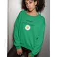 thumbnail image 2 of Give This World Good Energy Sweatshirt Women -Image by Shutterstock, Female 4X-Large, 2 of 4
