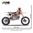 thumbnail image 5 of Motocicleta Doble Propósito MB Terra 110cc Naranja 2024 MB Motos Terra 110GT Semiautomática 110cc Naranja, 5 of 5