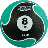 Champion Sports Rhino Elite Medicine Ball (8 pounds), Green