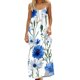 thumbnail image 3 of TaTaai Spring Backless Dress for Women Spaghetti Strap Printed Loose Fit Long Maxi Dress Sleeveless Casual Solid Color Soft Stretchy for Daily Outing Gift, 3 of 9
