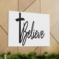 thumbnail image 6 of Scripture Walls Believe Cross Mark 9:23 Christian Wall Art Print Ready to Hang Unframed, 6 of 18