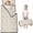 White Christmas Star, variant on White Christmas Star and Gift Pattern Toddler Nap Mats for Kids Preschool,50"x20" Sleeping Mat Bag or Kids,Toddler Sleeping Bag,Toddler Nap Mat or Daycare