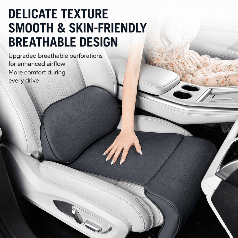 Car Seat Leg Support Extender Car Seat Leg Support Extension Suede Universal Auto Seat Extender Leg  Cushion – SEAMETAL