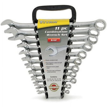 UPC: 0802090173271 | 11 Piece SAE Combo Wrench Set