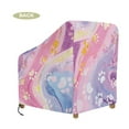 thumbnail image 7 of Renewold Outdoor Chair Covers Waterproof Stackable Patio Chair Protection Anti-UV Weather-Resistant Cat Dog Puppy Footprint Patio Furniture Covers, 29"W x 33"D x 36"H, Paw Marble Print, 7 of 7
