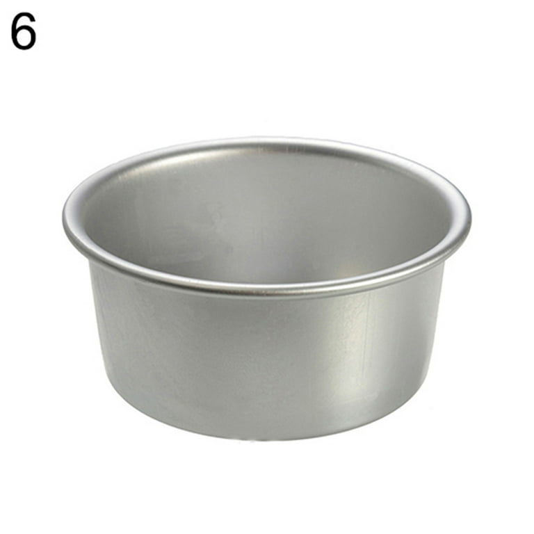 4 Inch Tall Round Cake Pans Aluminum Cake Pan with Removal Bottom
