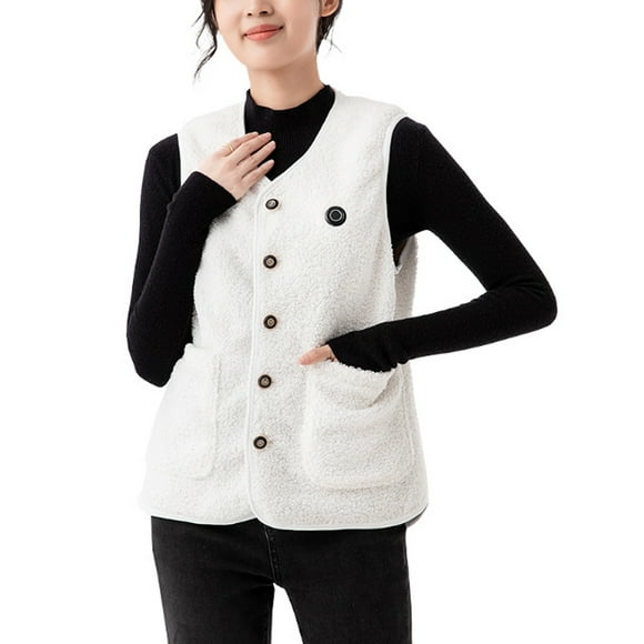 Electric Heating Undershirt, Intelligent Temperature Control 16 Zones USB Electric Vest for Winter Golf Hunting Hiking