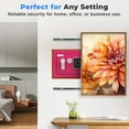 thumbnail image 3 of SereneLife Heavy Duty Electronic Safe Box - 9.1 x 6.7' Digital Lockbox with Code 2 Keys - Small Safe for Home/Office, Secure Cash, Jewelry, Firearms - Wall/Floor Mountable, 3 of 7