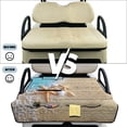 thumbnail image 5 of SEANATIVE Universal Golf Cart Seat Covers Breathable Golf Cart Cushions Towel Blanket Club Car Accessories for 2 Person Seats, for EZGO, Yamaha, Club Car, Starfish Wood Grain, 5 of 7