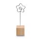 thumbnail image 1 of Base de madera Titular de la tarjeta Buffet Reserva de buffet Imagen de clip de clip de vacaciones Banquete de boda Mesa de fiesta AJUSTE DE Decoración flor sidaley HA011595-05, 1 of 7