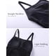 thumbnail image 5 of Traje de baño entero SYROKAN con espalda en V resistente al cloro negro talla 34, 5 of 6
