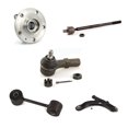 thumbnail image 1 of Transit Auto Front Right Hub Bearing Lower Control Arm with Ball Joint Outer Inner Tie Rod Link Kit (5Pc) for Car 2006 Volkswagen Jetta A4 body code 7th and 8th Digit Of VIN Is "9M" or "1J" K7T-106419, 1 of 2