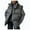 Grey-1, variant on Puffer Vest Women Women Zipper Vest Winter Solid Composite Jacket Sleeveless Pocket Womens Winter Coats Red XXXL