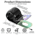 thumbnail image 4 of Coated Cable Clamp Galvanized Steel Cable Clamp Metal Clamp Wire Clamp Rubber Buffer Insulation Clamp Hose Clamp 50Pcs, 4 of 6