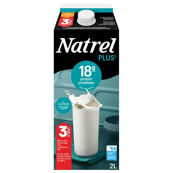 Natrel Plus 3.25% Protein milk, 2 L