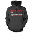 thumbnail image 2 of Gun Control Definition Hoodie, 2 of 6