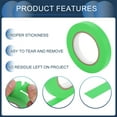thumbnail image 5 of Unique Bargains Masking Tape, DIY Car Auto Paint Painters Tape, 1 Pc Green 0.7 Inches x 54.7 Yards, 5 of 7