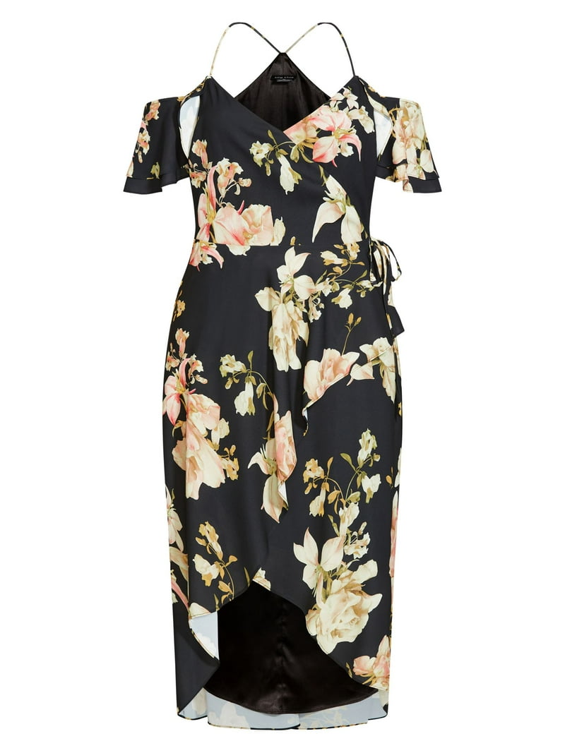 chinese dress ladies City Chic Plus Size Dress Lilly at Amazon Women's Clothing store main image 1