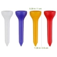 thumbnail image 2 of unbranded 100Ud Tees Plásticos Para Golf Colores Surtidos Ergonómico Durable, 2 of 8