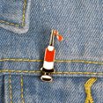 thumbnail image 2 of OPOLSKI Brooch Pin Syringe Shape Alloy Enamel Injector Badge A, 2 of 7