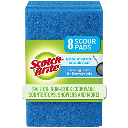 Scotch-brite Non-scratch Scour Pads, Scouring Pads For Kitchen And Dish 