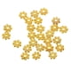 thumbnail image 4 of 100pcs / Lot Brillo 14k De Nieve Dorado Espaciador 4mm Diy Artesanía Joyería, 4 of 6