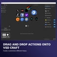 thumbnail image 3 of TreasLin Stream Controller Deck with12 Customizable Macro Keypad to Trigger Actions in OBS Twitch YouTube for Content Creators St, 3 of 7
