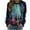 Halloween Sweatshirt-A16 Purple, variant on Halloween Shirt Plus Size Women Sanderson Sisters Printed Sweatshirt Witch Graphic Raglan Long Sleeve Oversized Crewneck Tops Season Festival T-Shirt 2025 Fall Funny Gifts Xl-5Xl
