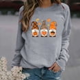 thumbnail image 1 of DPTALR L'action de Grâce Femmes Décontracté à Manches Longues Imprimé Sweat-Shirts Tops, 1 of 4