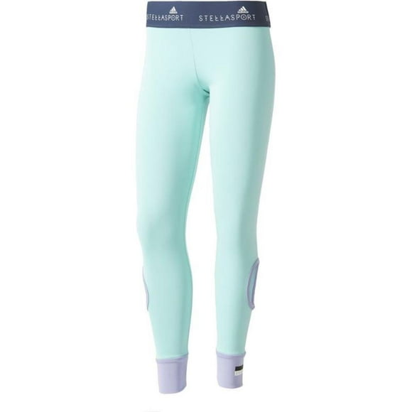 Adidas Stellasport AZ7774 Collants Découpés, Aqua Radieux/poussière Violet, S