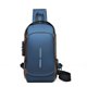 thumbnail image 1 of Bolso de pecho para motocicleta, con contraseña, antirrobo, para hombre, estilo empresarial, moderno, bolso de hombro, bolso de mensajero multifuncional para deportes y ocio, 1 of 6