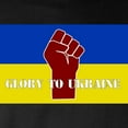 thumbnail image 3 of CafePress - Glory To Ukraine Long Sleeve T Shirt - Long Sleeve Dark T-Shirt, 3 of 4