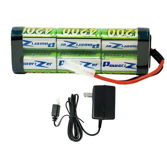 7.2 Volt NiMH Battery Pack (4200 mAh)   Wall Charger