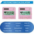 thumbnail image 3 of Calculadora científica iPePul Pink 991EX tipo C recargable, 3 of 6