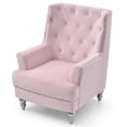 thumbnail image 5 of Glory Furniture Pamona Velvet Chair in Pink, 5 of 6
