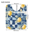 thumbnail image 5 of Yayeee Bath Rug for Bathroom Floor Non Slip Contour Fluffy Soft Absorbent Mat, 20"x24", Retro Plaid Lemon, 5 of 7