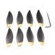 thumbnail image 5 of 8 Piezas Cw Ccw De Repuesto Para Parrot 4K - Oro Sunnimix Propulsor de RC Quadcopter, 5 of 8