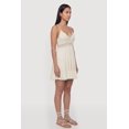 thumbnail image 3 of Women's Crochet Detail Tiered Ruffle Trim Dress, 3 of 4