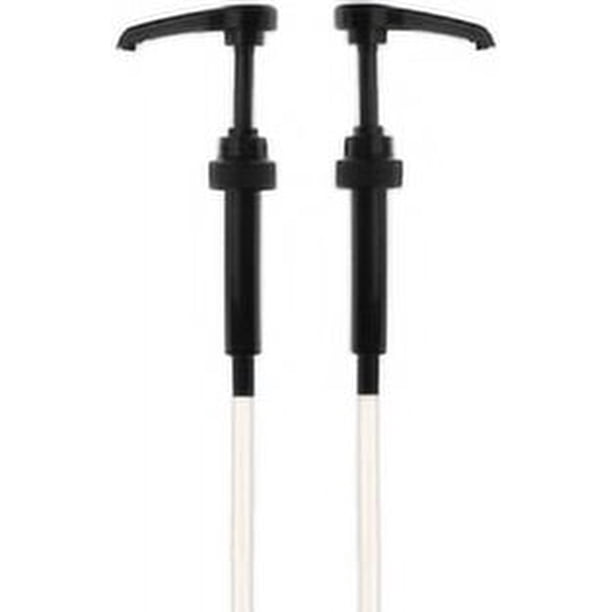 Bomba de sirope de café negro para botellas de 750 ml (paque